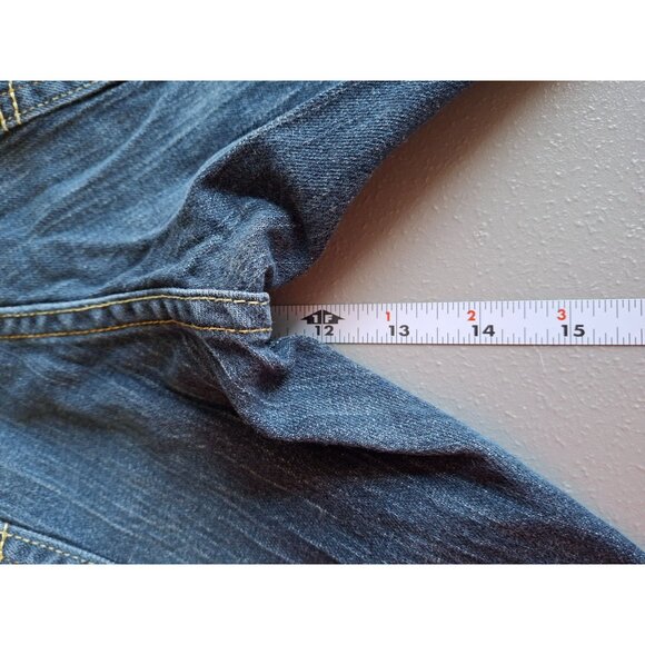 Signature By Levi Straus Mens Regular Taper Jeans Size 30/25 Cuffed Classiccore - Picture 9 of 9
